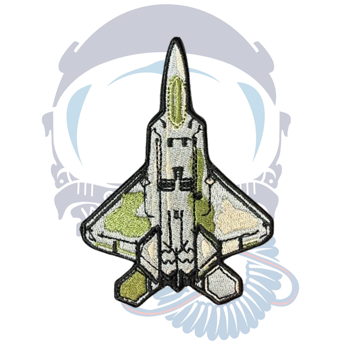 PARCHE BORDADO F-22