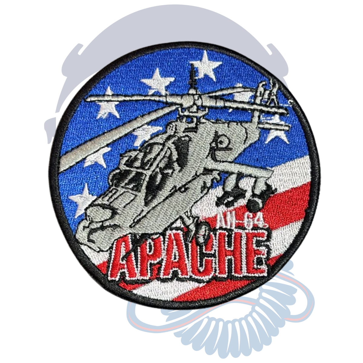 PARCHE BORDADO AH-64 APACHE