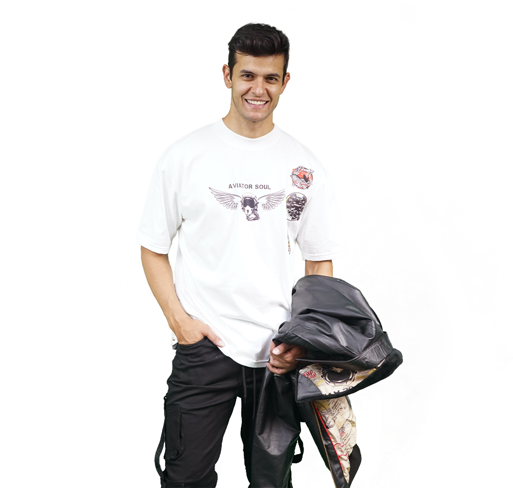 White Peruvian Cotton T-shirt