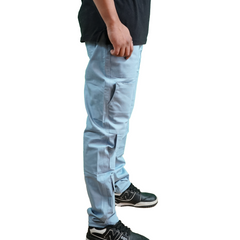 Light Blue Cargo Pants