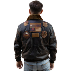 Chaqueta Aviador con Parches 2