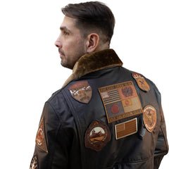 Chaqueta Aviador con Parches 2