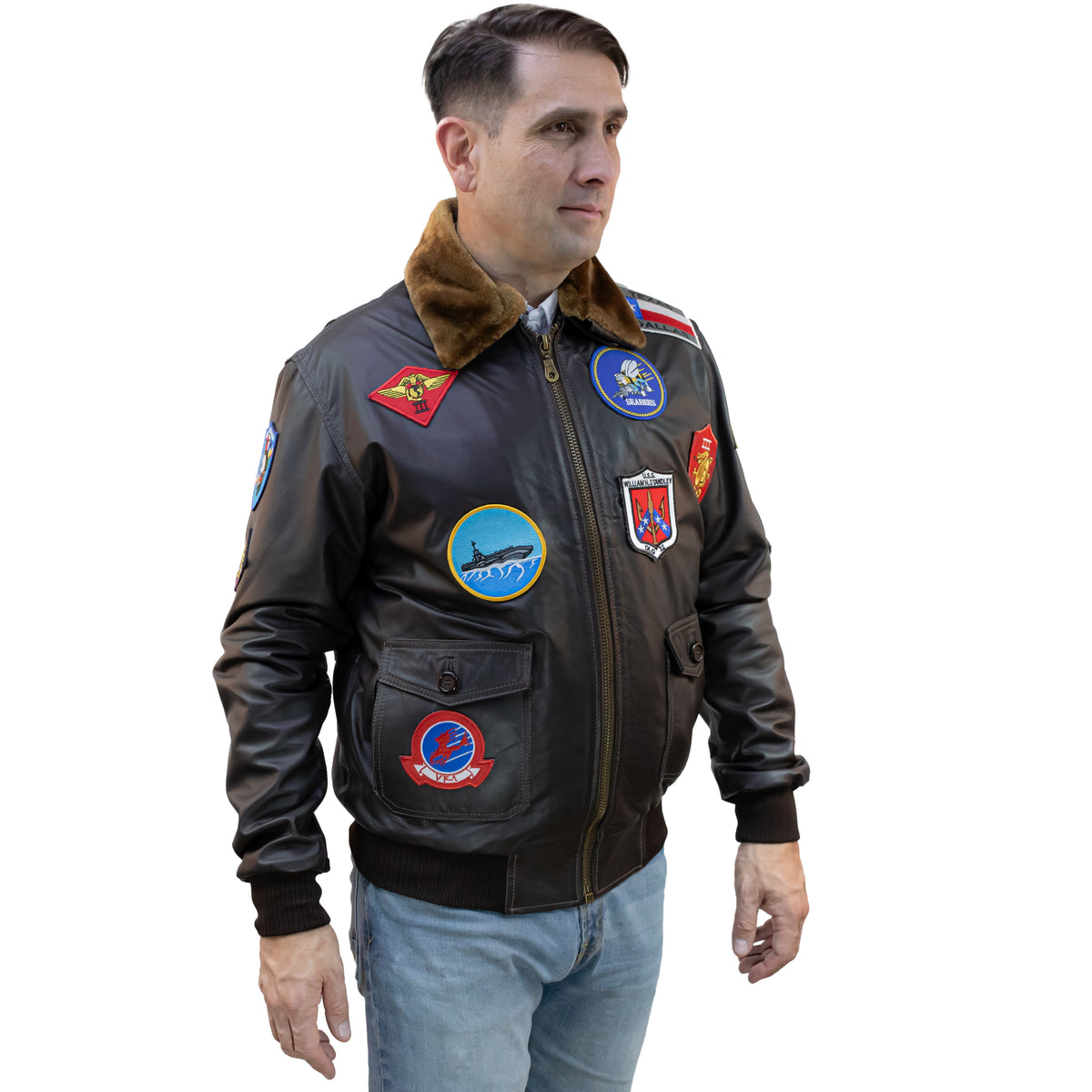 Chaqueta Aviador con Parches 3
