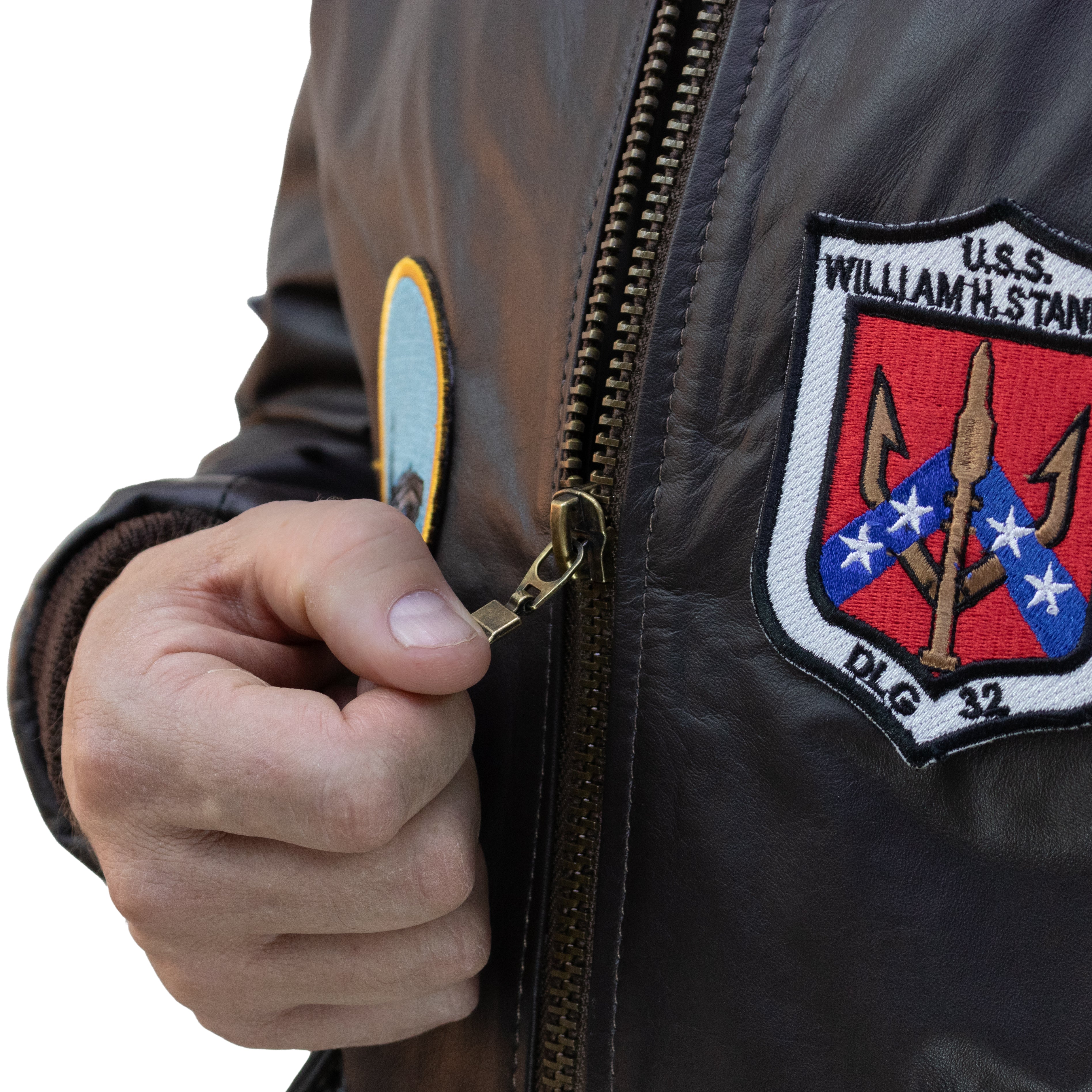 Chaqueta Aviador con Parches 3