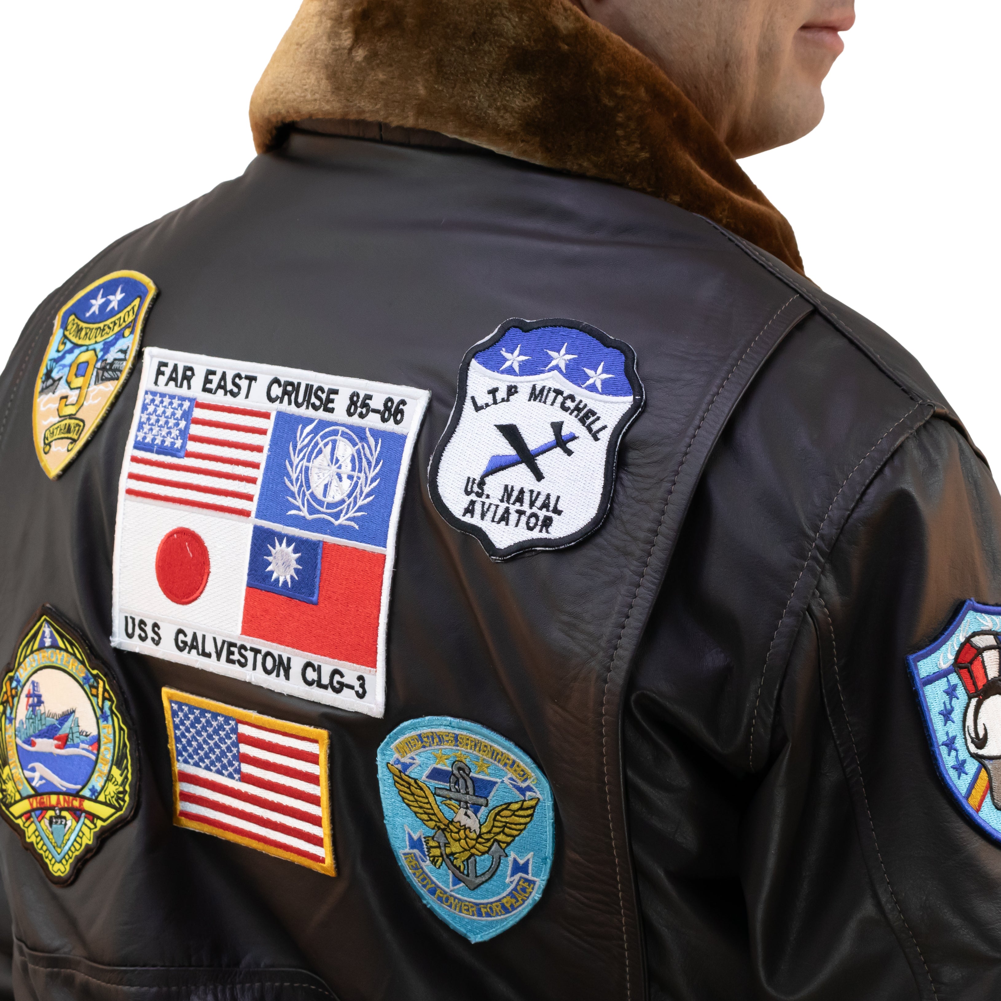 Chaqueta Aviador con Parches 3