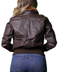 Top Gun Women's Brown Jacket