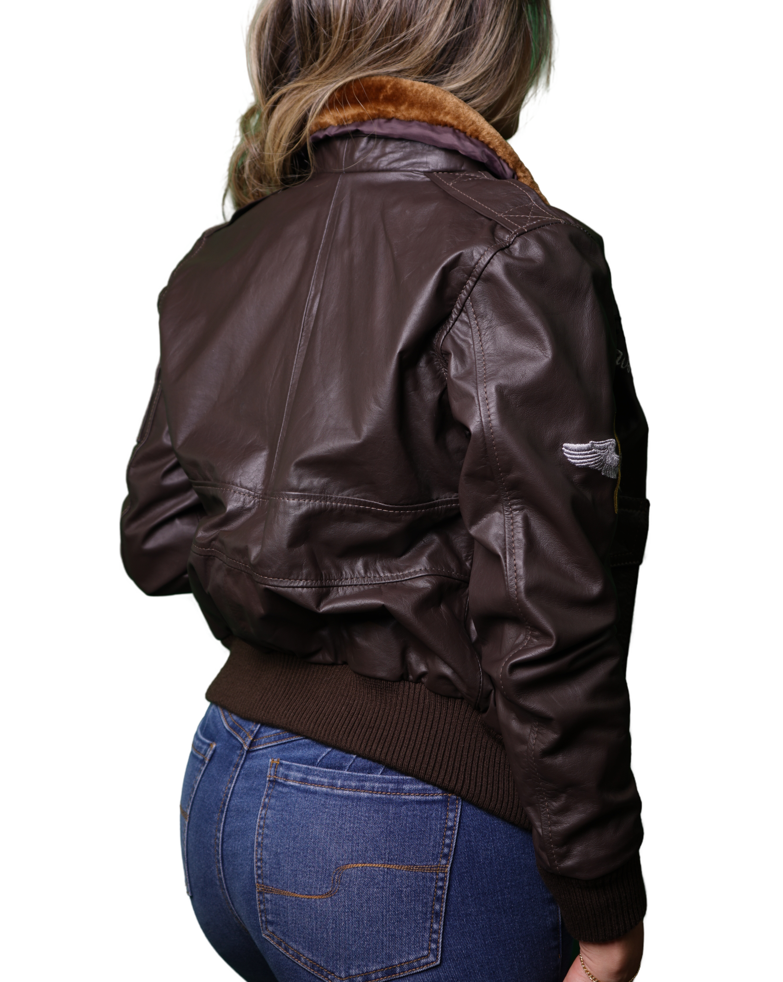 Top Gun Women's Brown Jacket