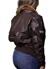 Top Gun Women's Brown Jacket