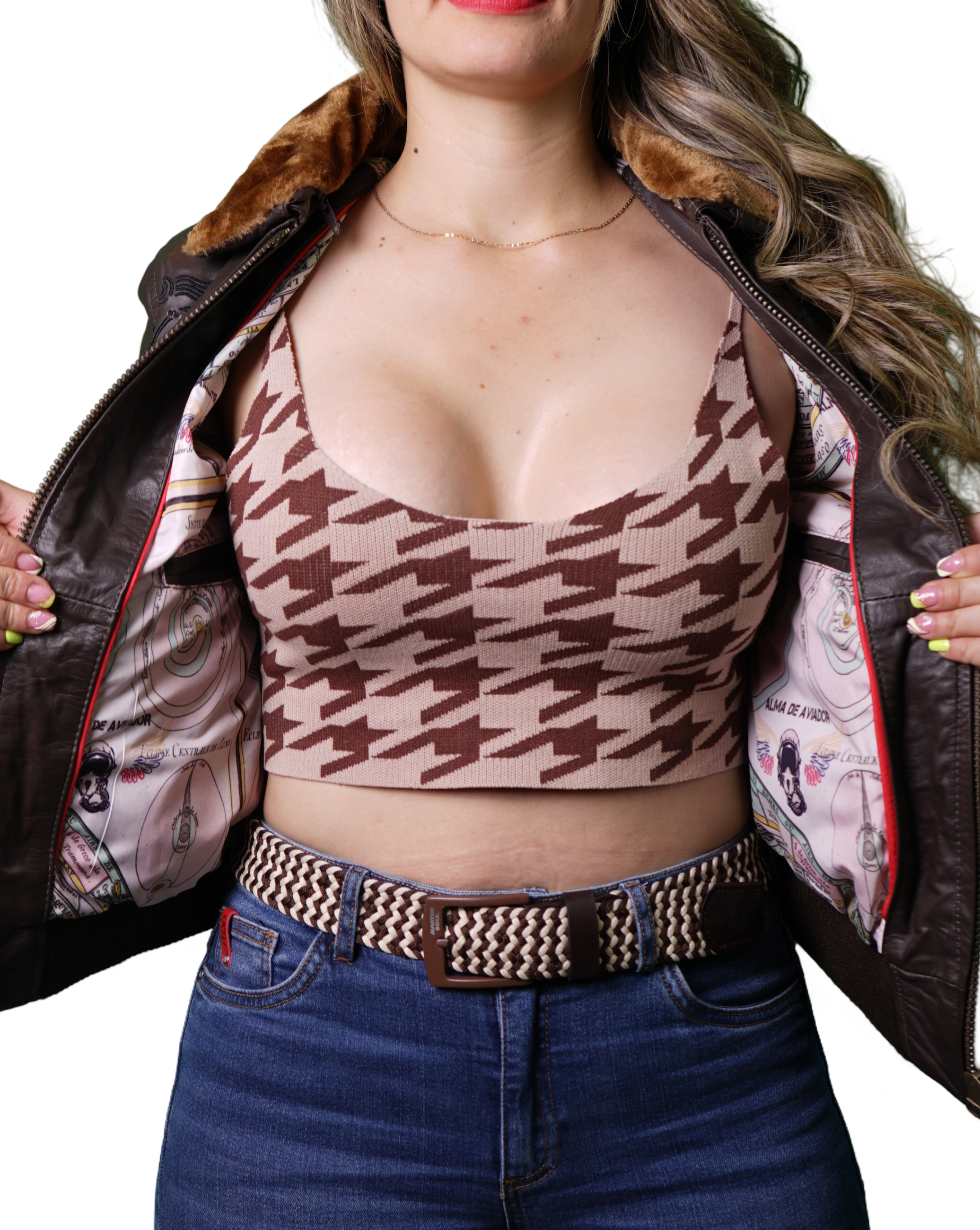 Top Gun Women's Brown Jacket
