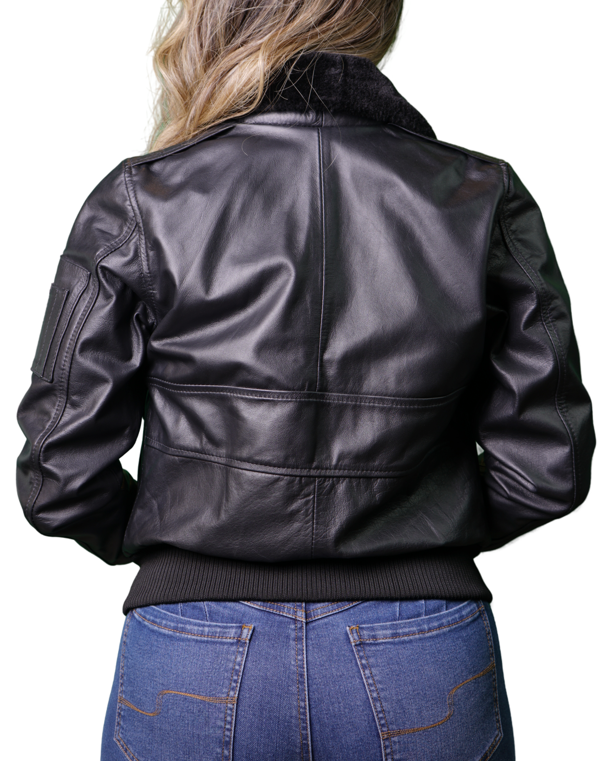 Chaqueta Top Gun Mujer Negra