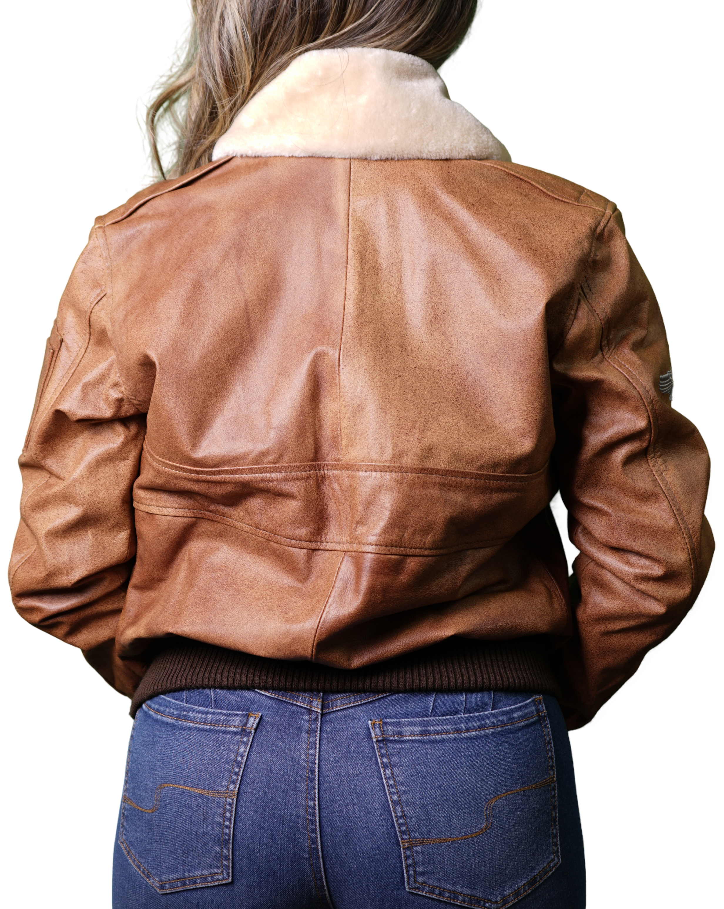 Chaqueta Top Gun Mujer Miel