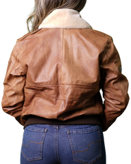 Chaqueta Top Gun Mujer Miel