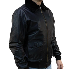 Aviator Jacket - Top Gun Black Customizable