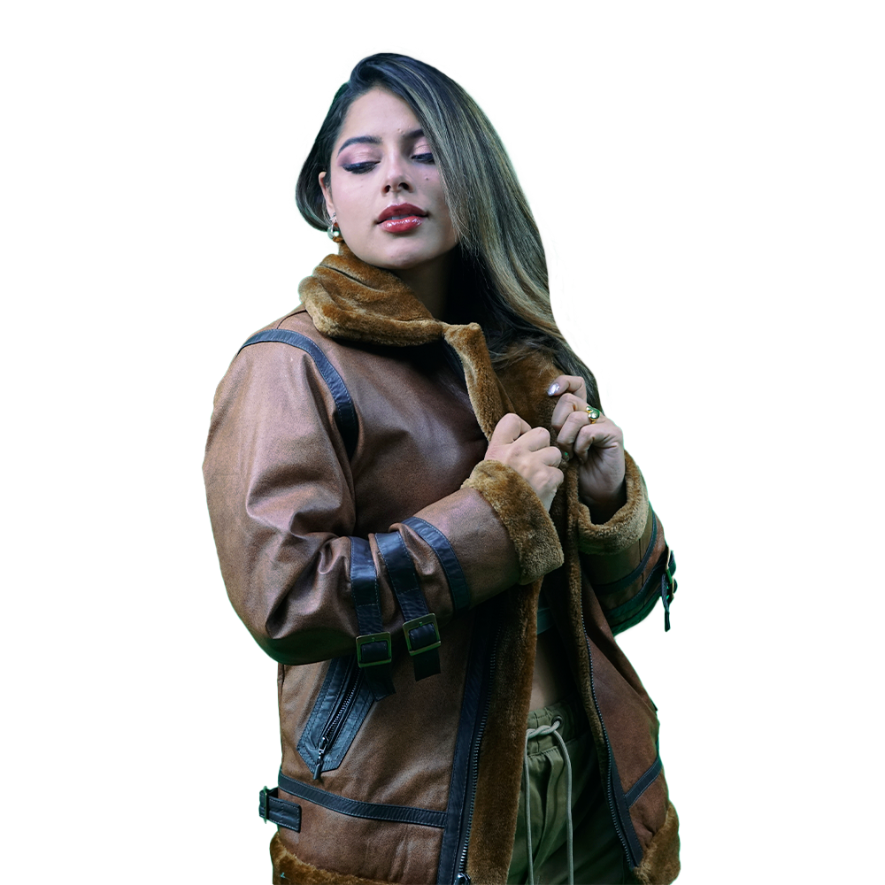 British Honey Pilot Jacket