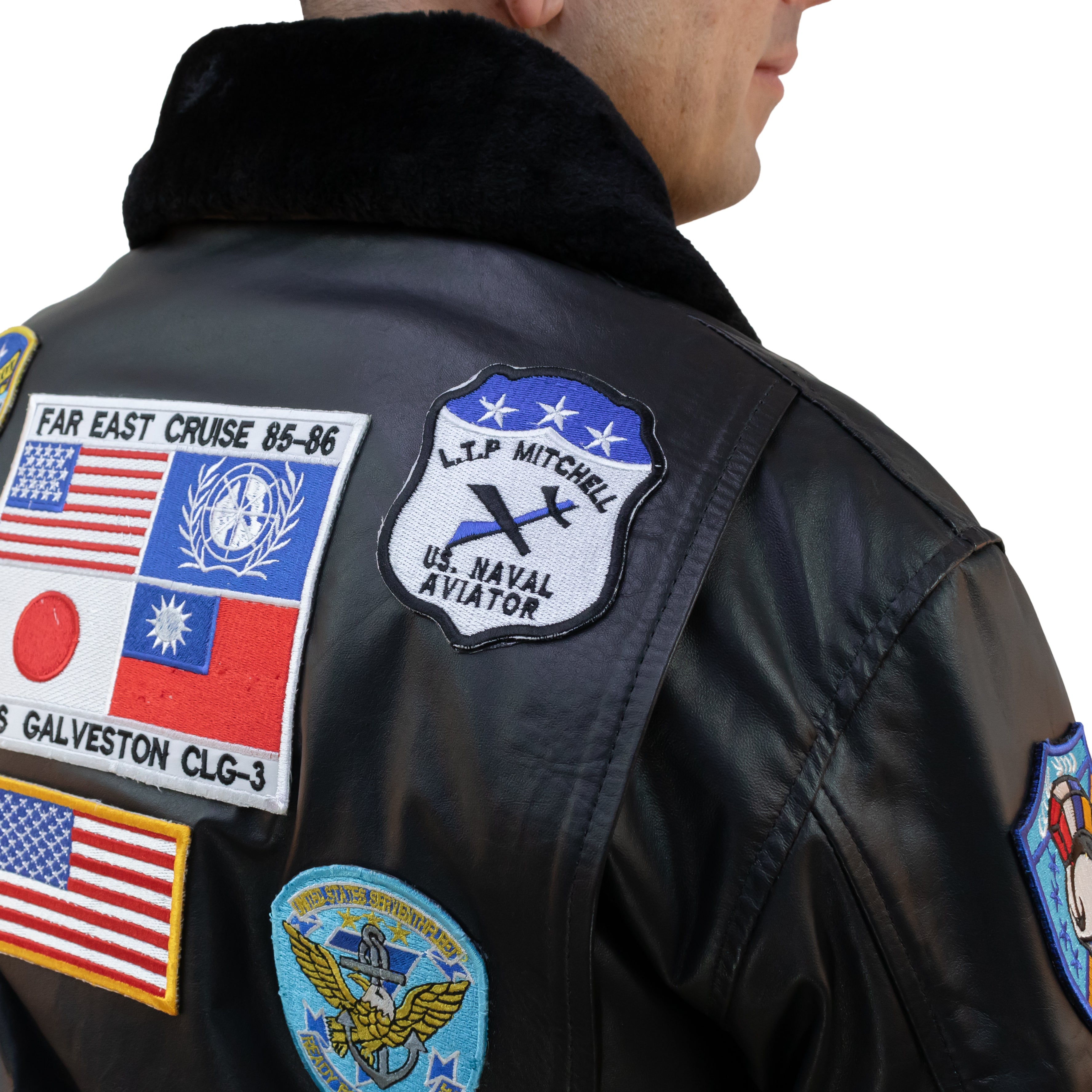 Chaqueta Aviador con Parches