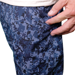 Blue Cargo Pants