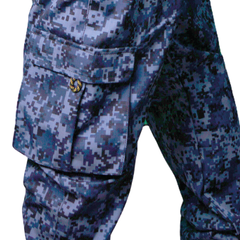 Blue Cargo Pants