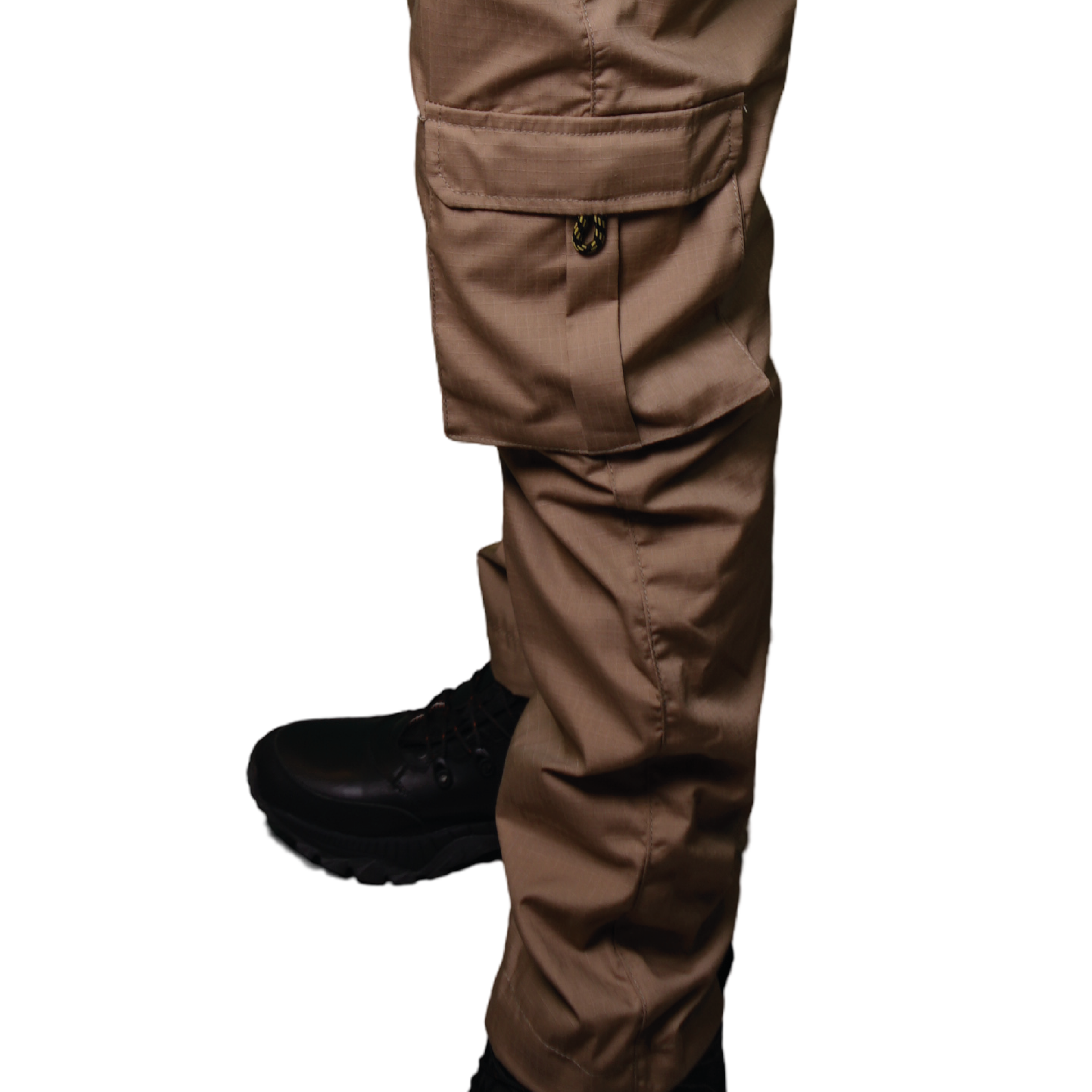 Unisex Beige Cargo Pants