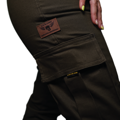 Military Green Women's Cargo Pants