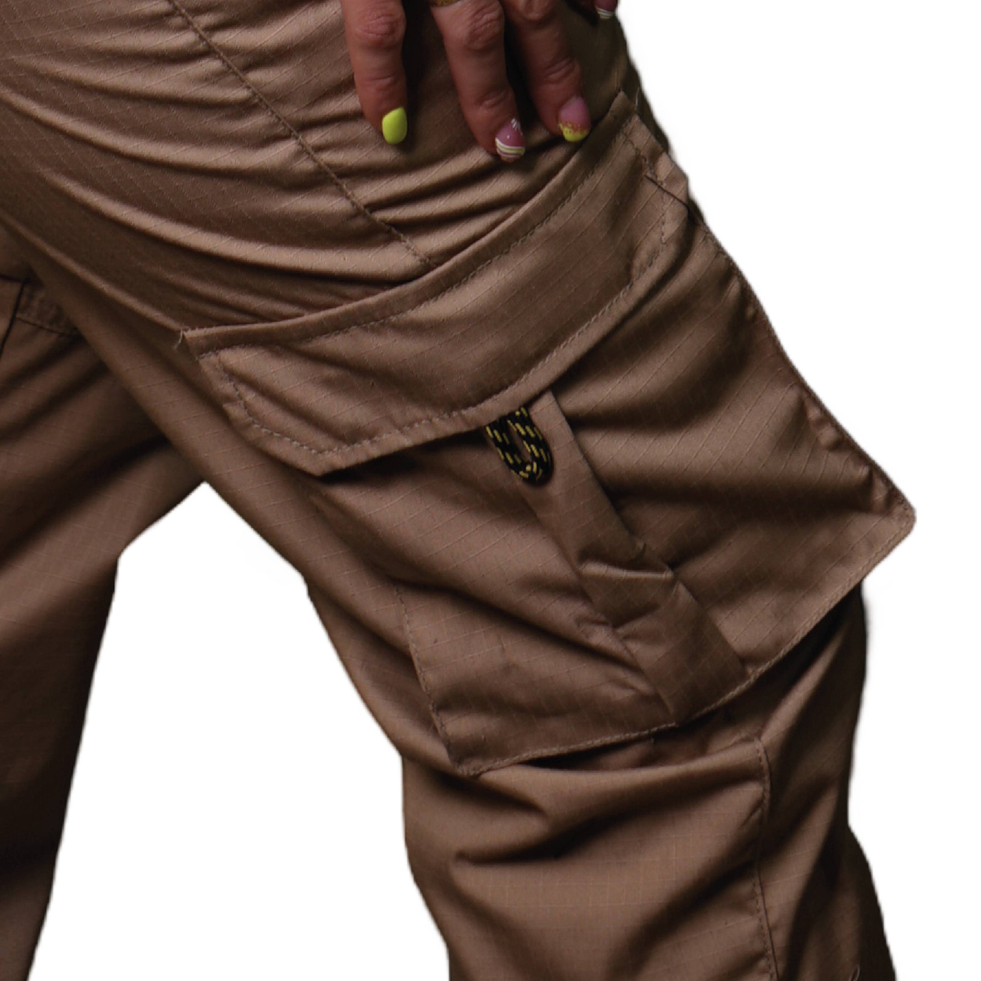 Beige cargo pants
