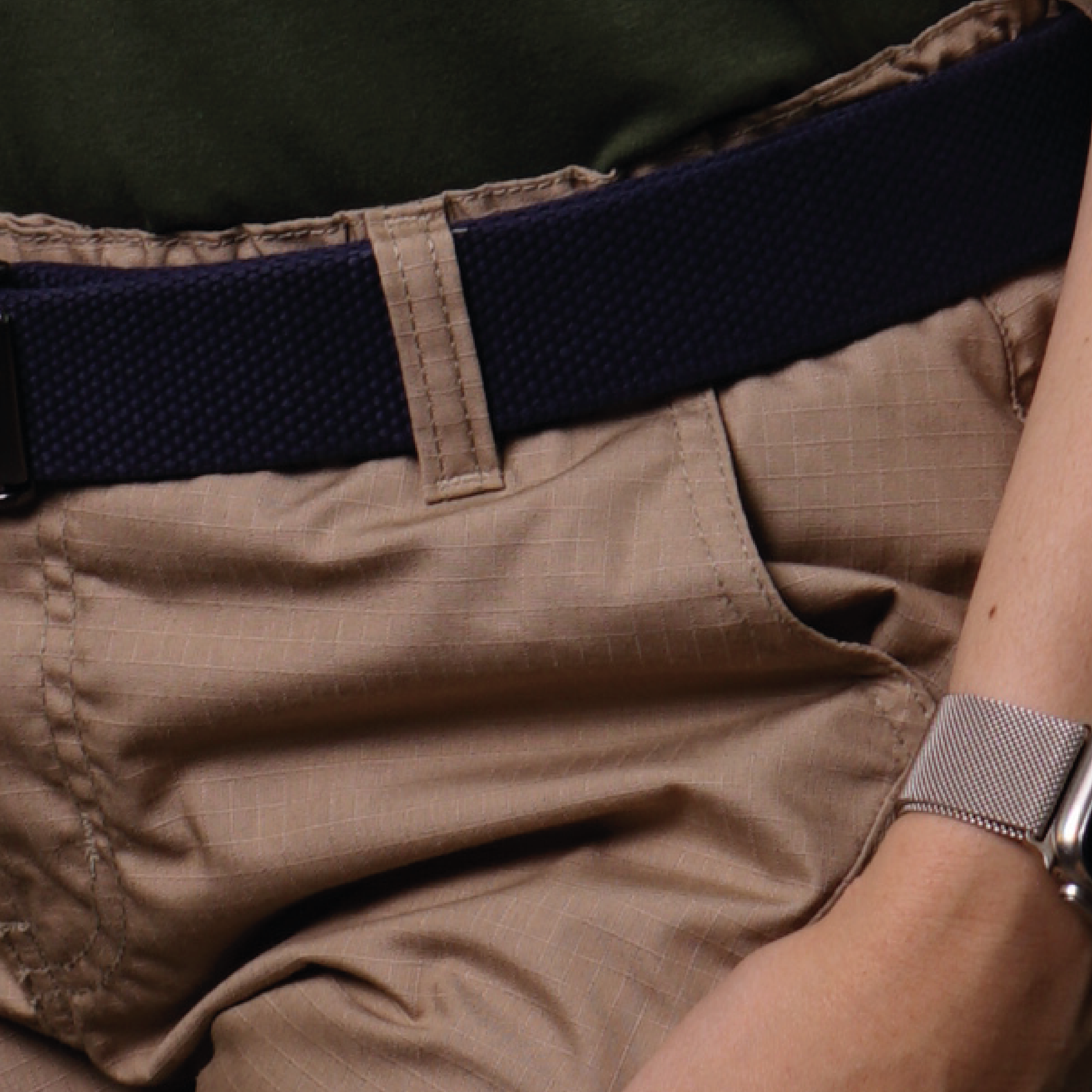 Beige cargo pants