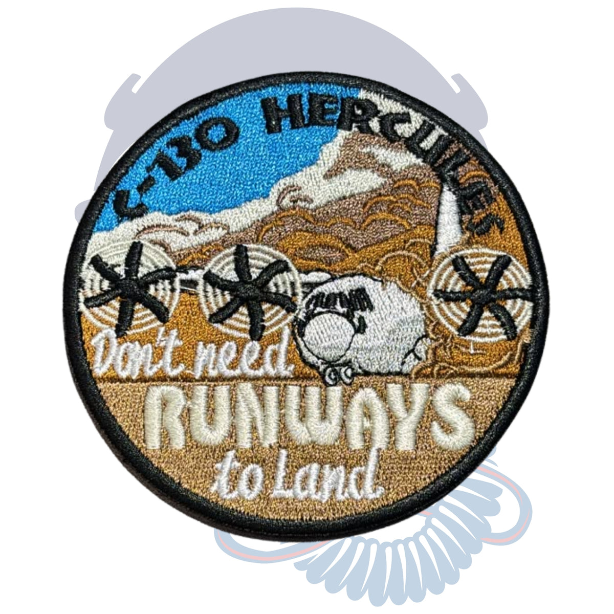 PARCHE X AERONAVES RUNWAY TO LAND