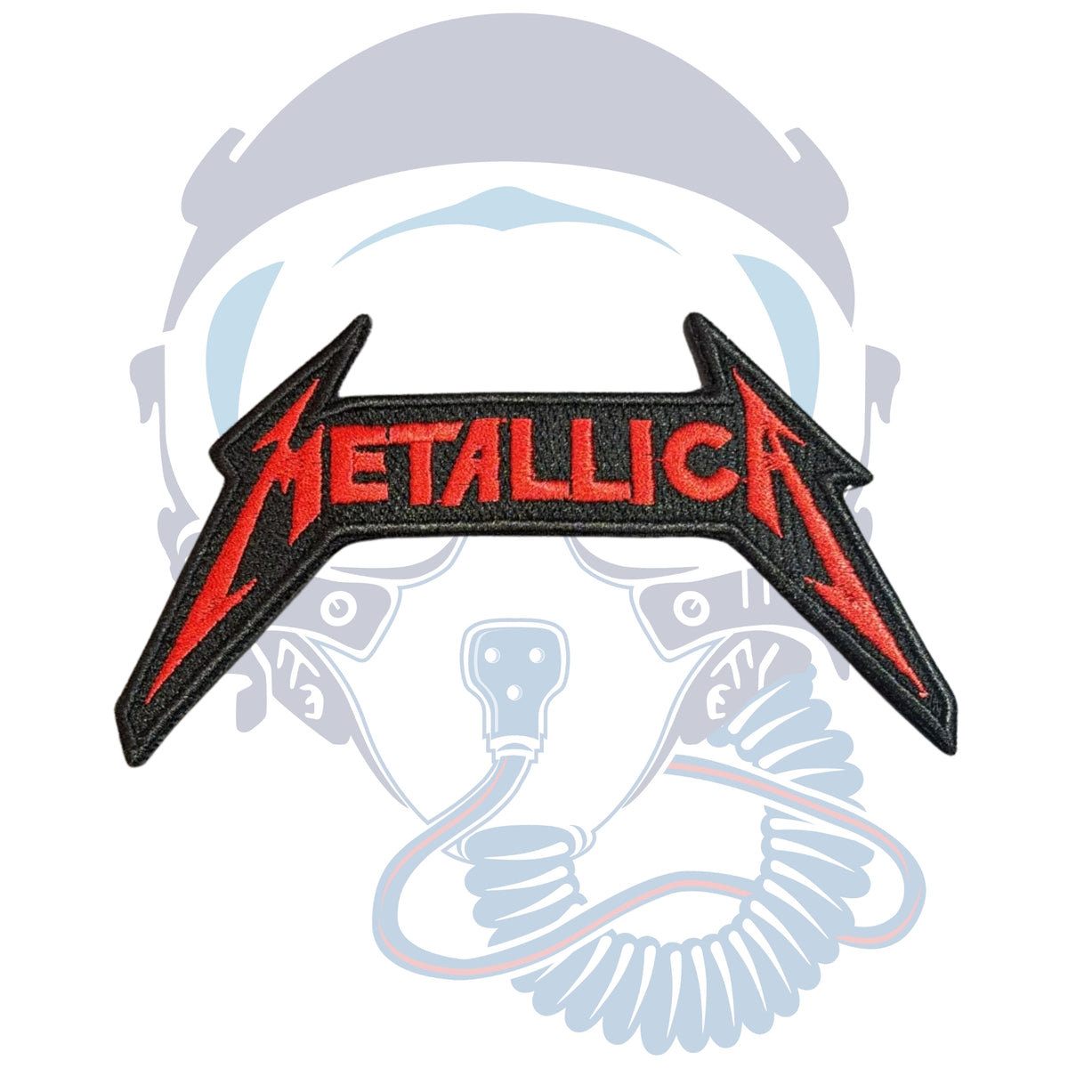 PARCHE BORDADO METALLICA PEQUEÑO