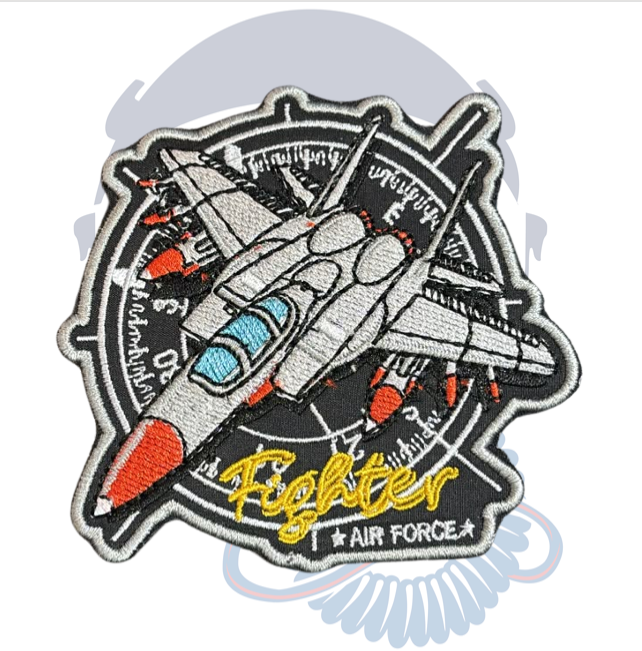 PARCHE BORDADO AIR FORCE FIGHTER PILOT