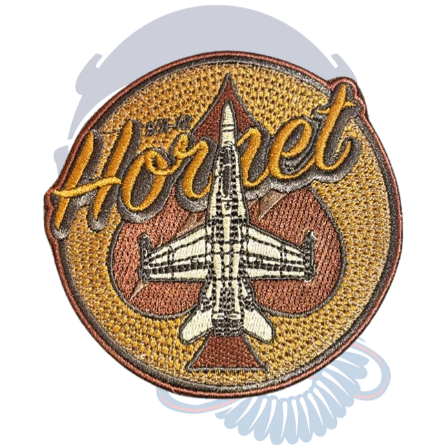 PARCHE BORDADO F/A-18 HORNET