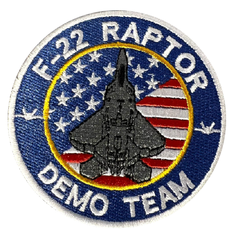 PARCHE X LOGOS  F-22 RAPTOR    STANDARD2
