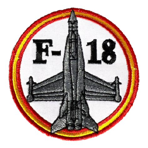 PARCHE X ESCUDOS  F 18    STANDARD2