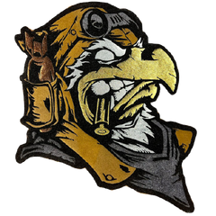 Parche War Bird Eagle - Espalda