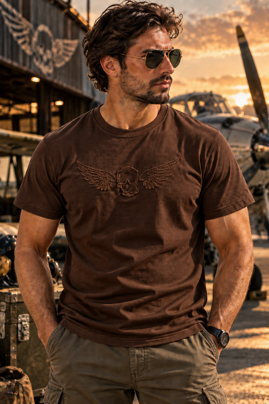 CAMISETA WINGS AVIATOR SOUL