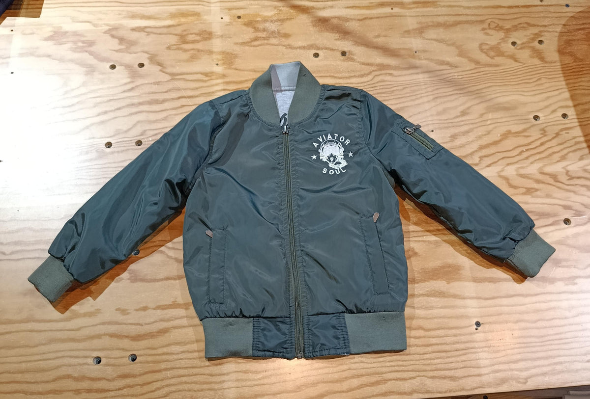 CHAQUETA NA BOMBER M1 2 FAZ AVIATOR SOUL VERDE MIL