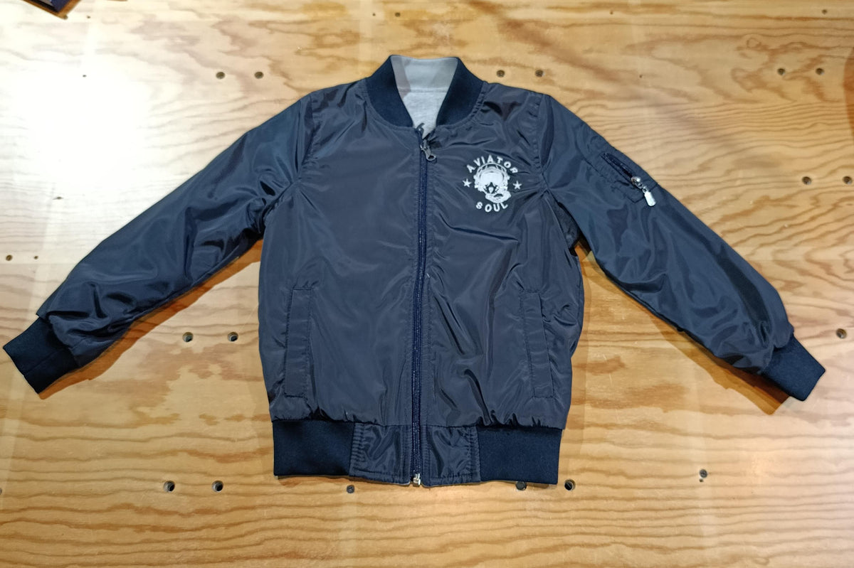 CHAQUETA NA BOMBER M1 2 FAZ AVIATOR SOUL AZUL OSC