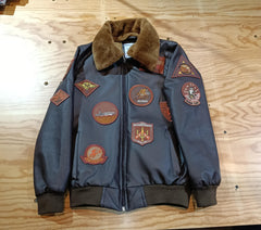 Chaqueta cuerotex aviatorsoul con parches