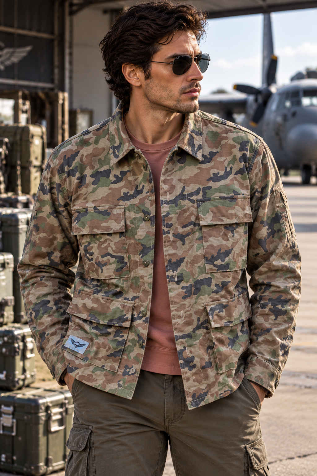 SOBRECAMISA MILITAR