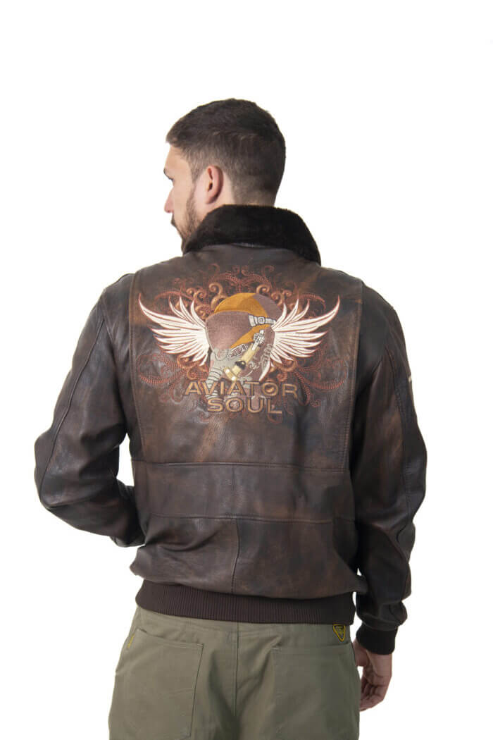 Chaqueta Cuero - Aviator Soul