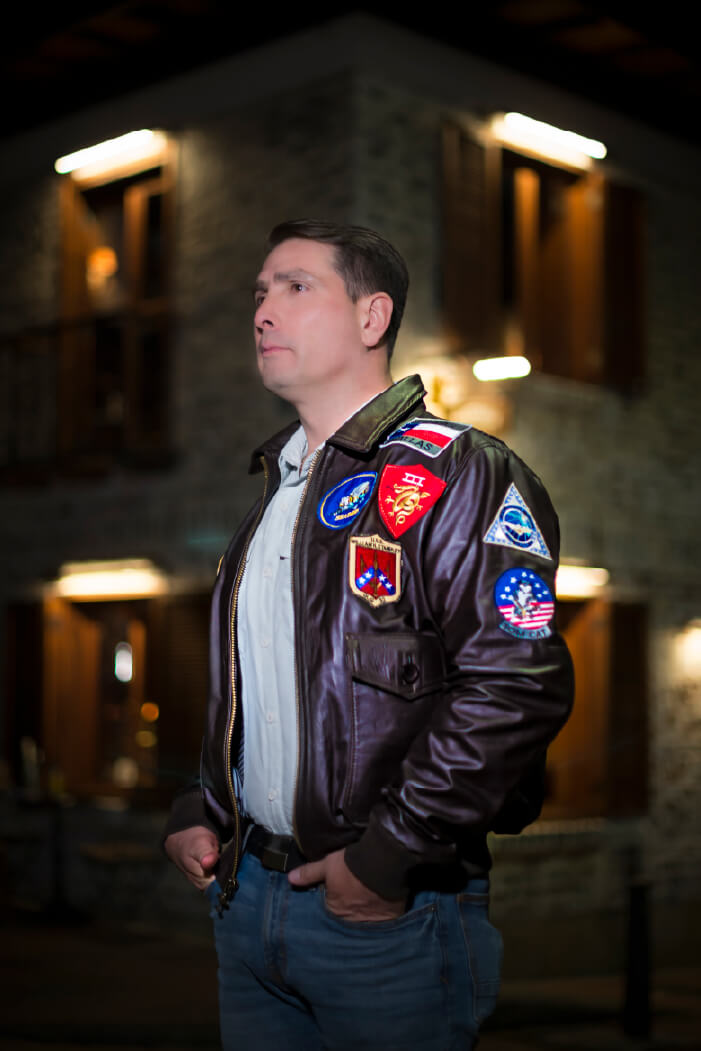 Chaqueta G1 - Piloto Militar Leyenda cafe