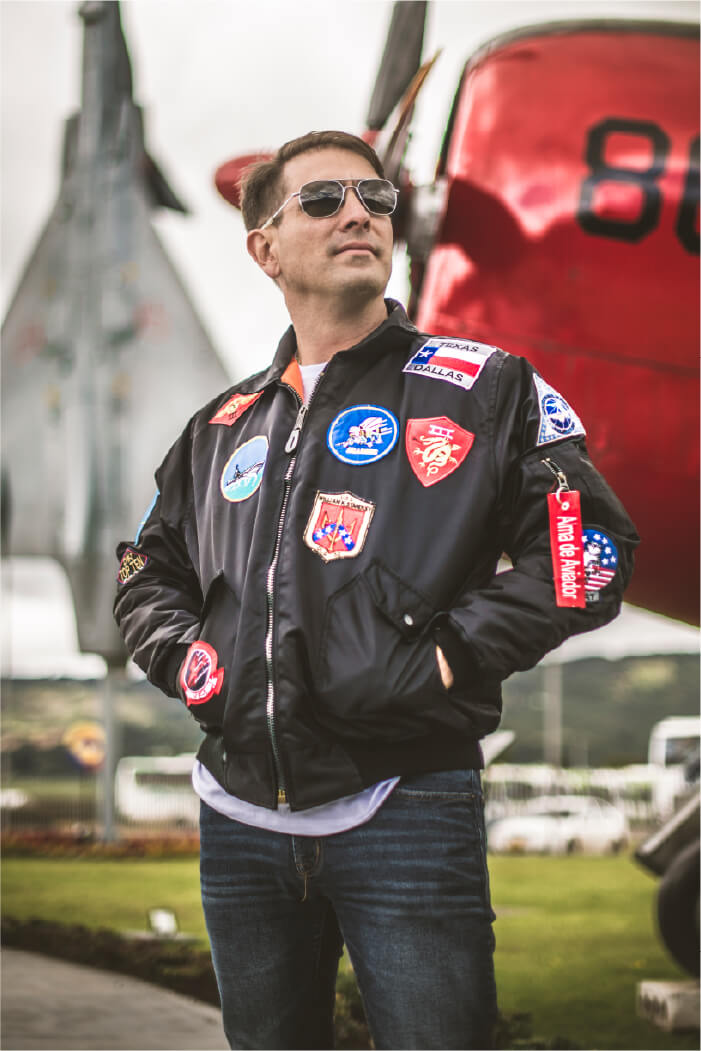 Chaqueta G1 - Piloto Militar Leyenda Negra