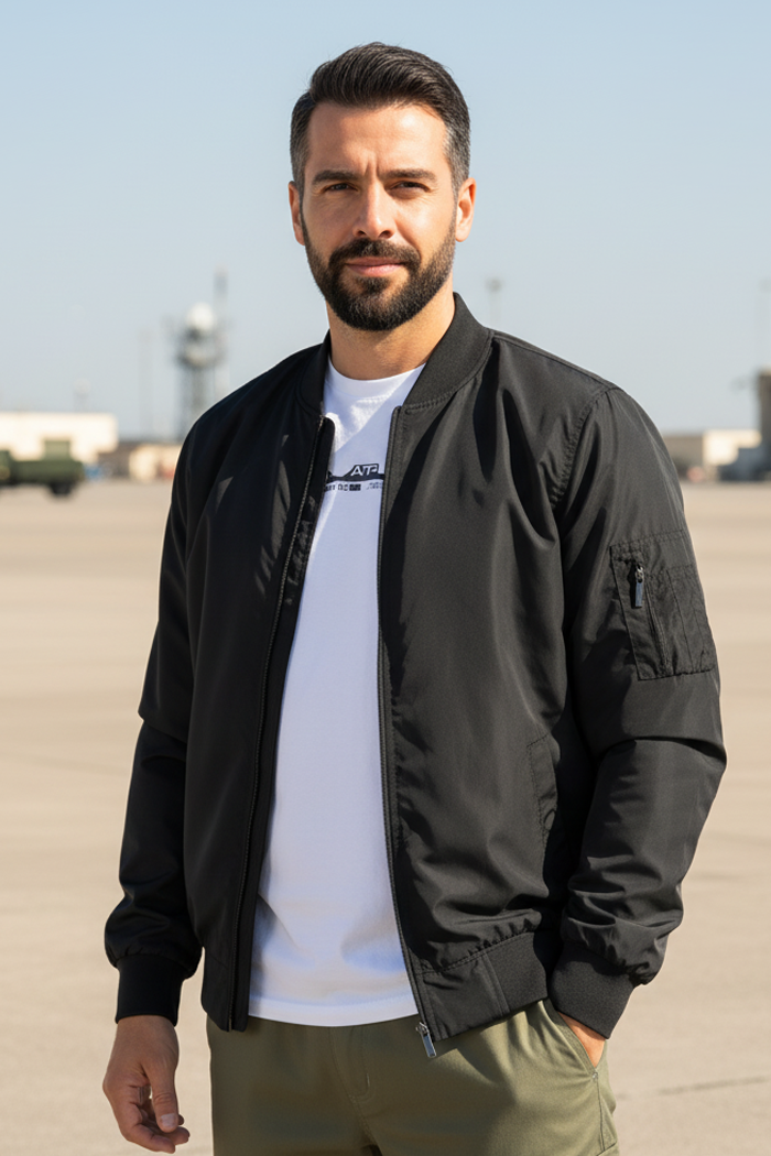 Chaqueta Light Negra