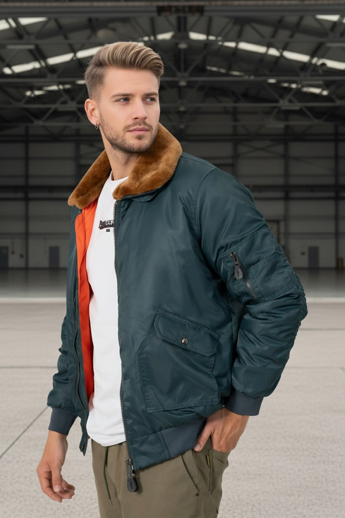 M2 Chaqueta Cuello Ovejo AMG