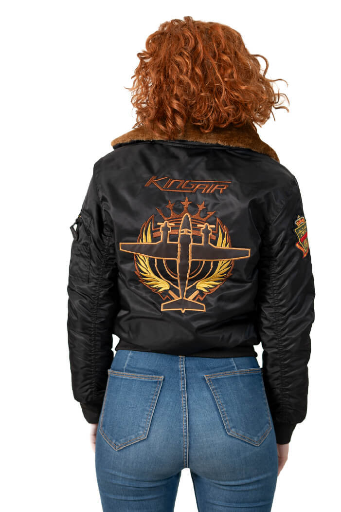 M2 Chaqueta King Negro Dama