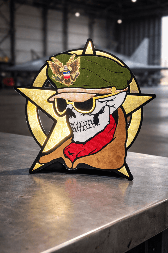 Calavera con estrella