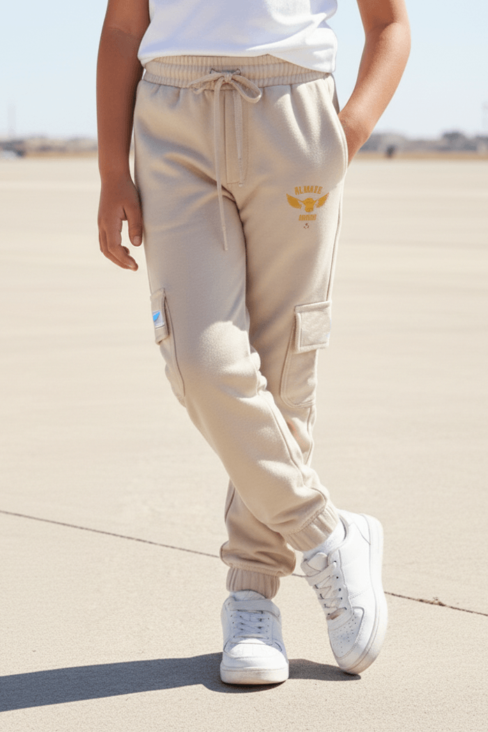 Sudadera Niño Beige