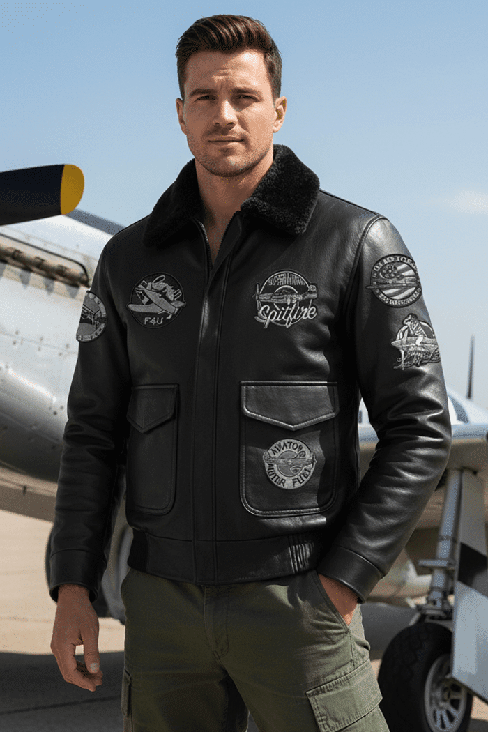 G1 chaqueta negra combo clásicos negro