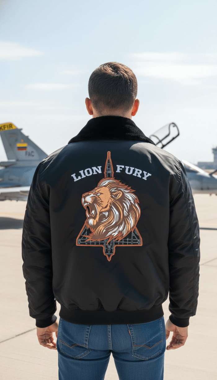 Chaqueta Kfir avion NG