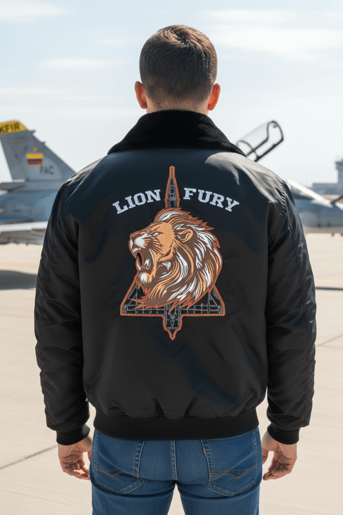 Chaqueta Kfir avion NG