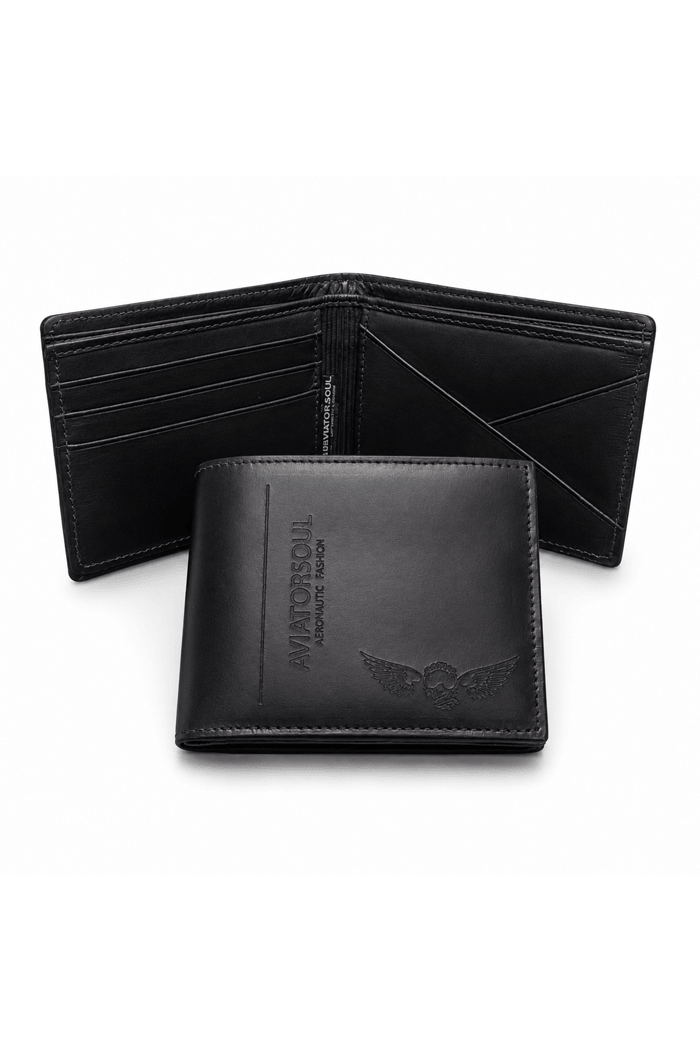 billetera aviator soul negra