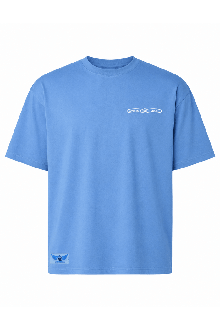 camiseta sixpack azul